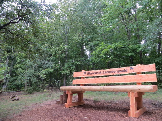 Riesenbank im Lennebergwald