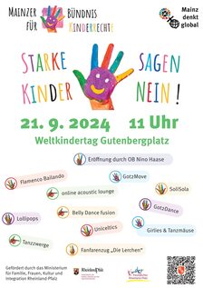 Programm Weltkindertag