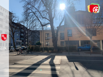 Foto Richtung Bonifatiuskirche