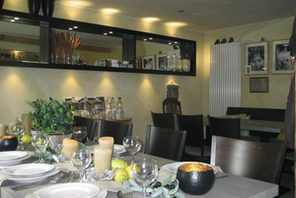 Gedeckter Tisch im Esszimmer © Fachwerk im Eulengarten