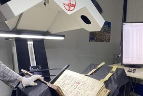Scanner im Digitalisierungszentrum © Stadtbibliothek Mainz