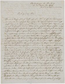 Seite des Cornelius-Briefs