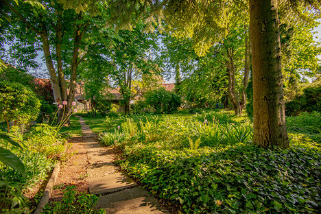 Großer, parkähnlicher Garten