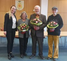 Leiterin des Amtes für Jugend und Familie und Vorstand des Seniorenbeirats