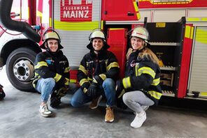 Spannender Vormittag auf der Feuerwache © Jonas Steib, Dennis Stuppi